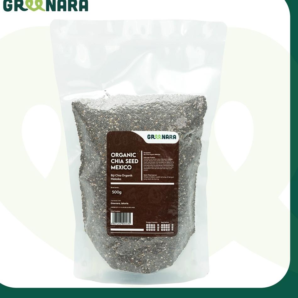 

❋ Chia Seed Mexico Organic 500gr Premium Organik ○