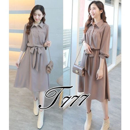 Dress Korean Style Drees Korean Style Dres Korean Style Wanita Dress Wanita Casual Dress Korea Dress