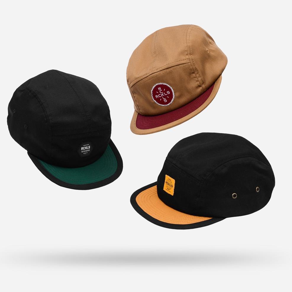 HARGA SPESIAL RCKLS. Topi 5 Panel Distro | Topi Panel | Topi Visor Pendek