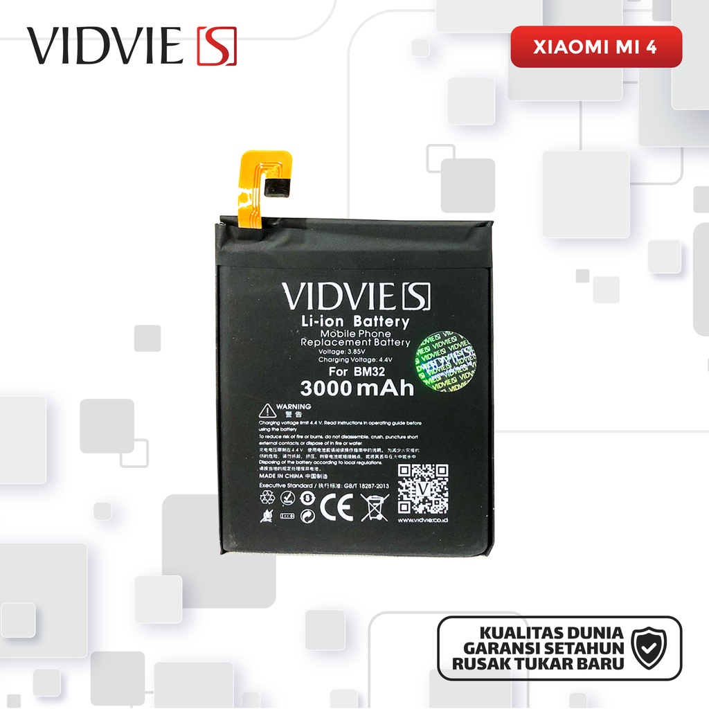 BATT VIDVIE-S XIAOMI MI4/BM32