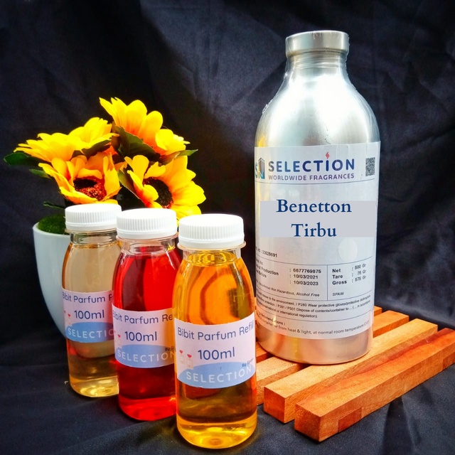 Bibit Parfum Benetton Tribu 100GR MURNI 100% by Selection - UNISEX - BIANG MINYAK WANGI - ORIGINAL