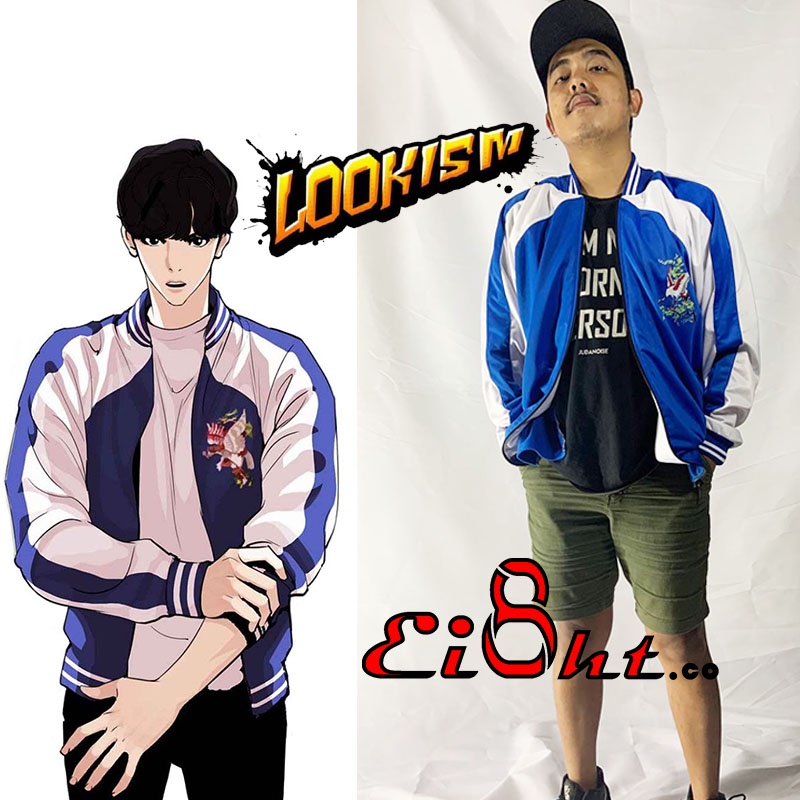 Jaket Tracktop Park Hyoung Seok In Lookism PHS Manhwa Comic Korea