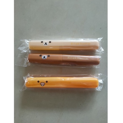 Tempat Sikat Gigi Karakter Rilakuma | Wadah Kotak Sikat Gigi Anak Mandi Travel
