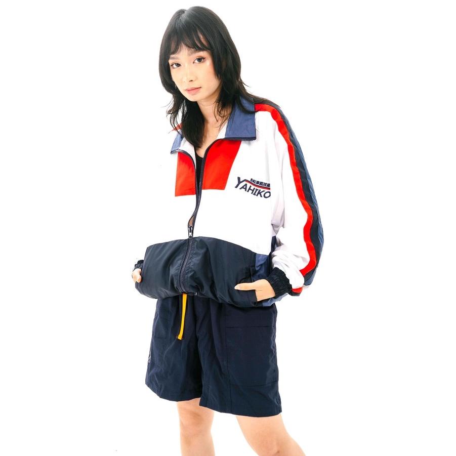 COLORBLOCK JAPAN VINTAGE WINDBREAKER / YAHIKO CLUB OF 1986 Jaket Jepang Retro Sport 90an