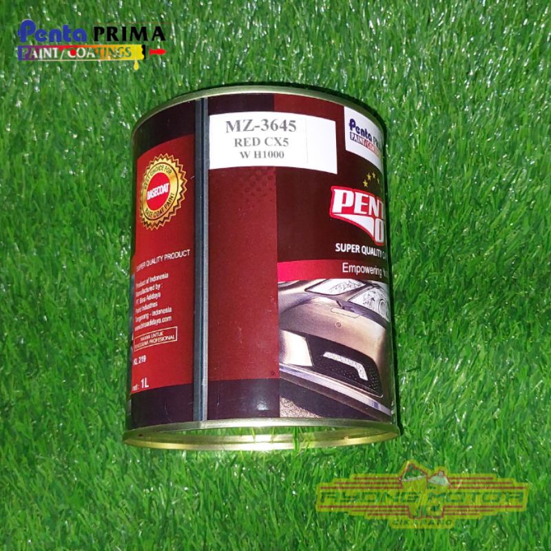 Cat Penta Oto/Cat Duco PU MZ-3645 Red CX 5 1Kg Merah Mazda CX5