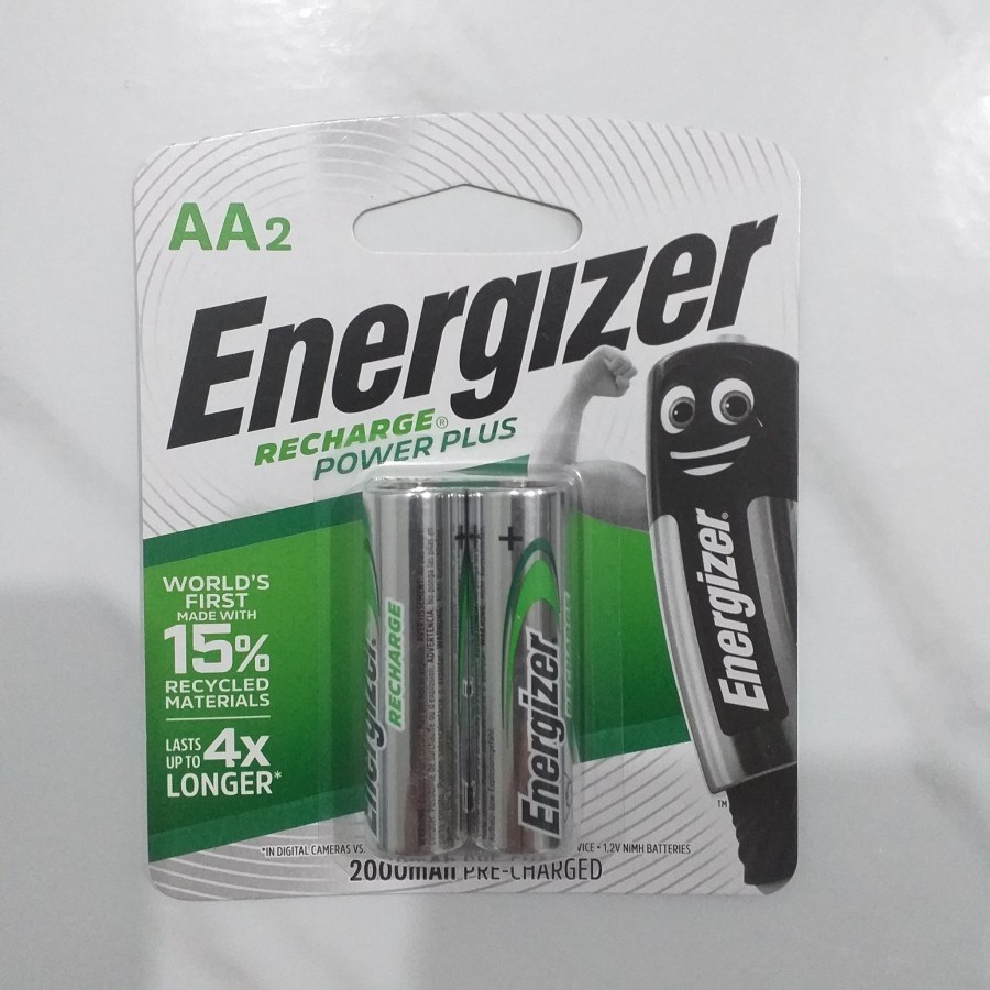 Batere Baterei Battery Cas Charge Rechargeable AA1 ENERGIZER 2000mAh