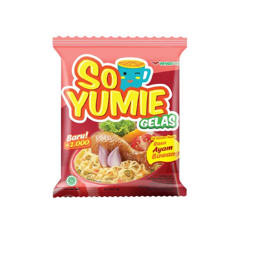 

Pro sale So Yumie Gelas Ayam Bawang x10