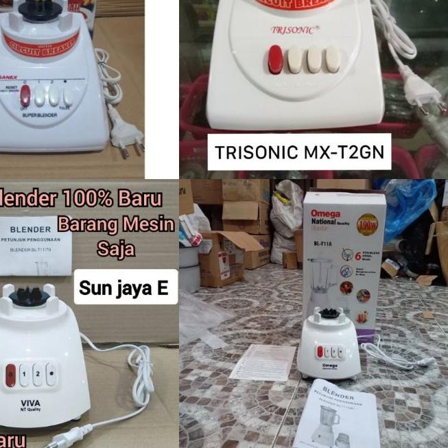 ♧ Mesin Blender National Viva / National Omega DLL Khusus Mesin Blender BARU ➵