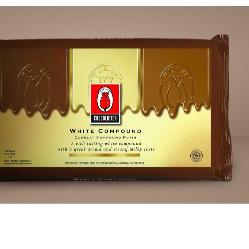 

➦ Coklat Tulip White Chocolate Compound 1kg ♬
