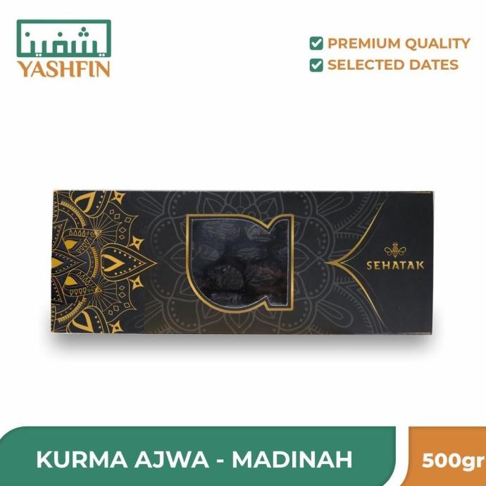 

Kurma Ajwa Madinah Premium Pack 500 Gram Vip Tokosimbah00