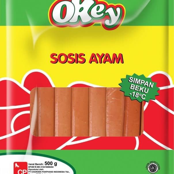 

Okey Sosis ayam 500 Gram