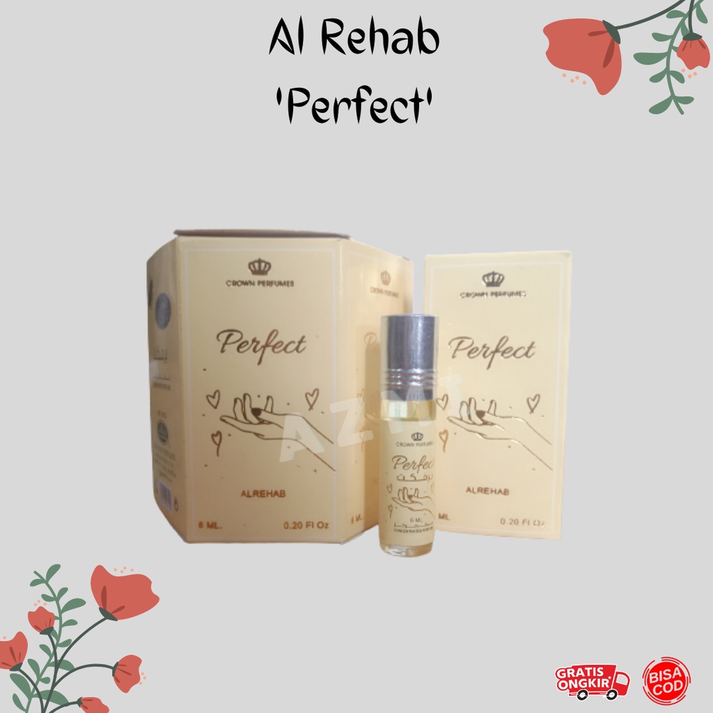 Parfum AL Rehab Perfect  ROLL 6ML Saudi Arabia
