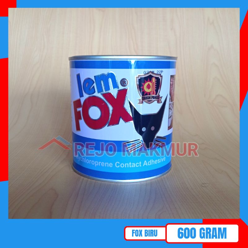 

Lem Serba Guna Lem Fox Biru 600 Gram
