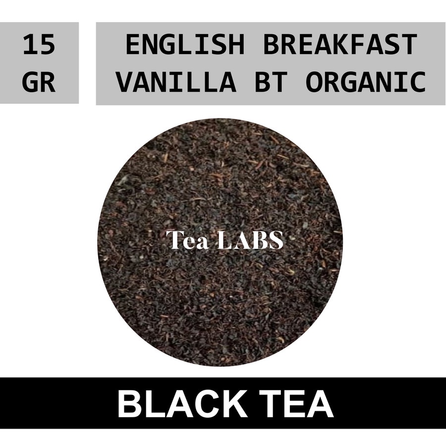 

English Breakfast Vanilla / Black Tea Fannings / Standing Pouch