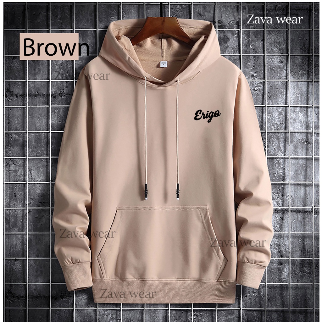 Sweater pria distro keren Zava Wear Hoodie pria distro simple warna Jaket pria terbaru 2022 keren Suiter cowok Best Seller