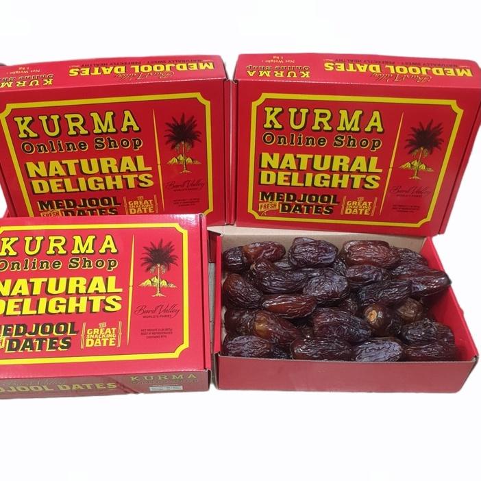 

➹ Kurma Medjool 1kg/kurma mejol jumbo KEMASAN DUS (EXP 2024) ☟