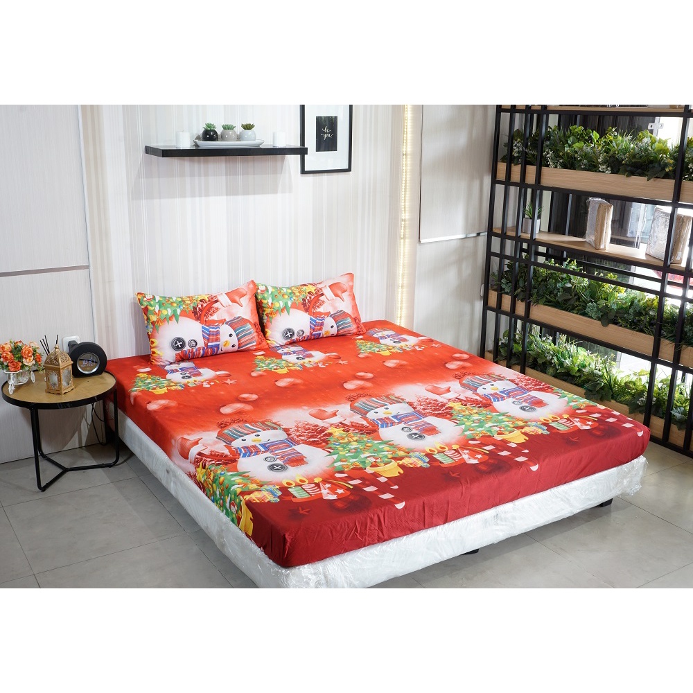 Idola Style Veronica Sprei 100 / 120 Micro Print Tinggi 20 cm MP-8103