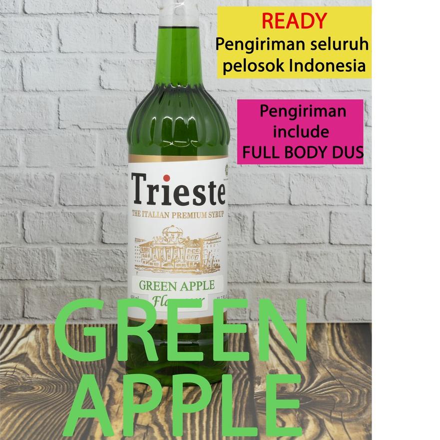 

➫ TRIESTE SYRUP GREEN APPLE ☞