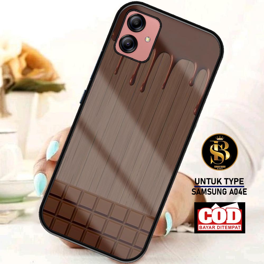 Sinar Baru Case Samsung Galaxy A04E Terbaru [ MOtif Cokl4t] Softcase Samsung - Hardcase Samsung - Ca