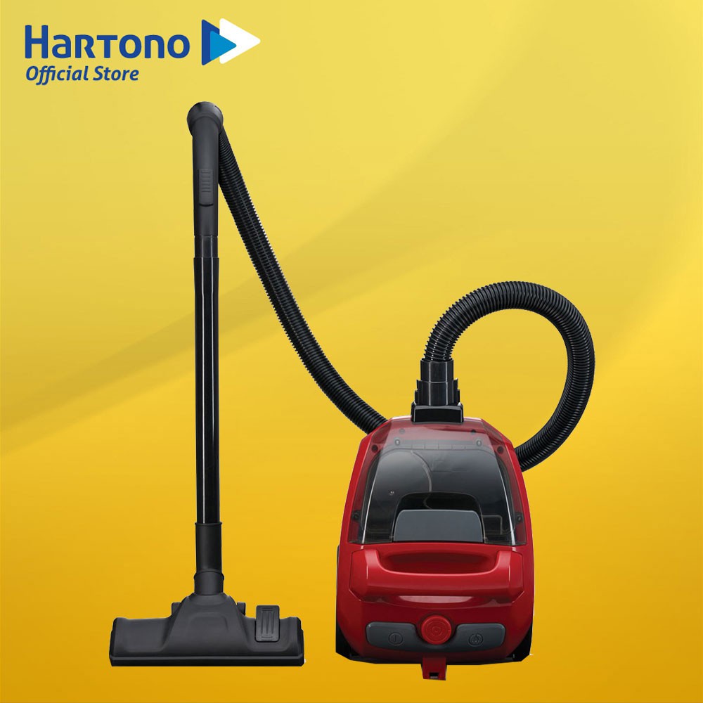 SHARP - Canister Vacuum Cleaner EC-NS18-RD