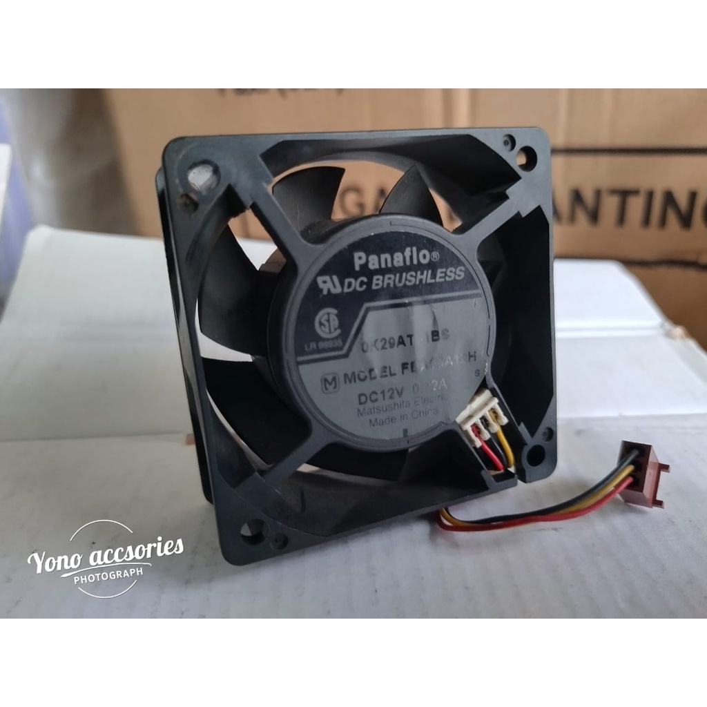 FAN 6CM PANAFLO BRUSHLESS FBA06A12H DC.12V 0.22A 3PIN