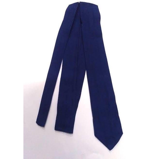 Dasi Dasi SMP/SMA/SMK polos panjang +- 140cm - BIRU SMP(D4H4) IMPORT Dasi Pria Dewasa Dasi Kupu Kupu