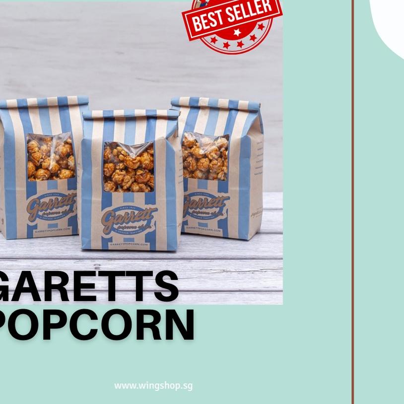 

۞ (PO) Singapore Garretts Popcorn shop - Garretts Signature Flavors ֍