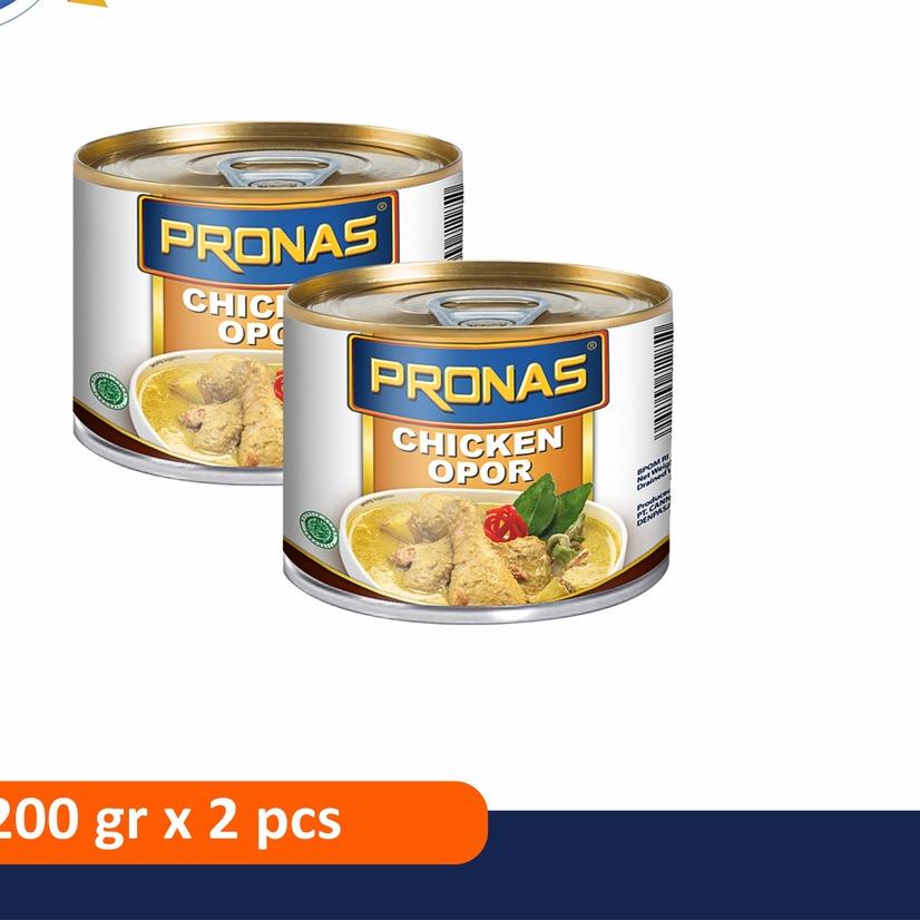 

✱ PRONAS Opor Ayam 200 g dengan Kemasan EOE Bundling 2 pcs ☁