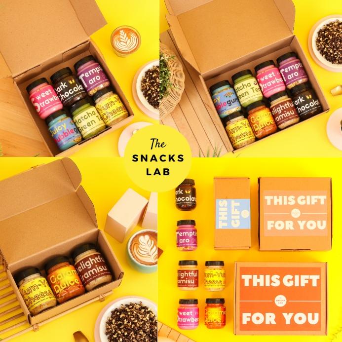 

Gebyar promo HAMPERS CRUNCHY CHOCO JAR by SnackLab Gift Box Souvenir Parcel/ Ulang Tahun Birthday Wisuda Wedding