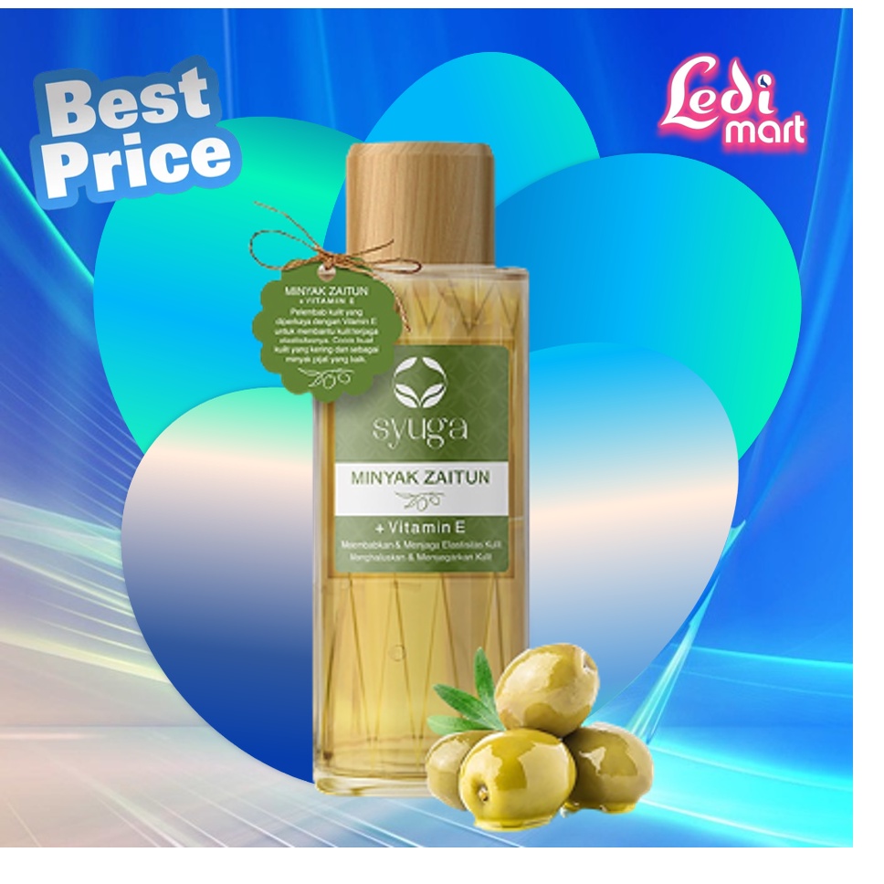 ORIGINAL SYUGA Minyak Zaitun Olive Oil with Vitamin E 150ml 250ml