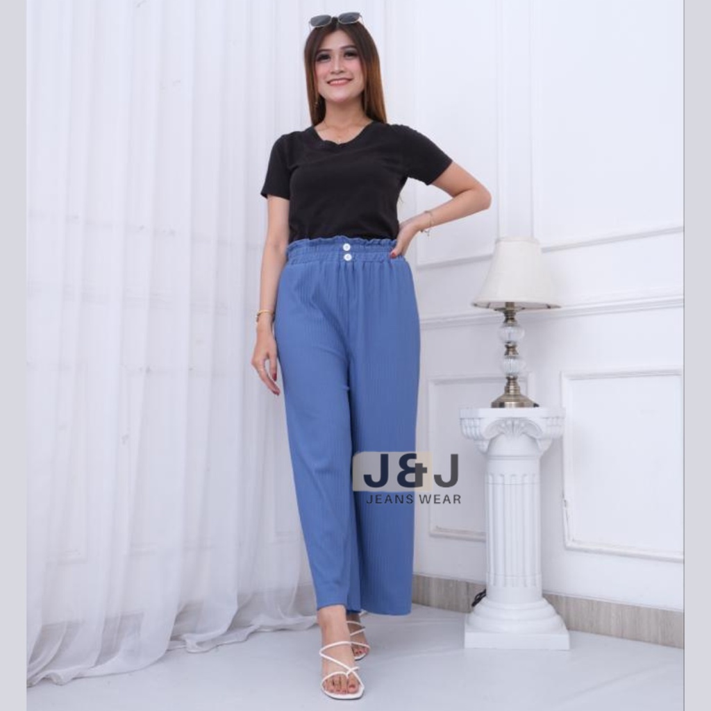 Celana Kulot Knit Premium