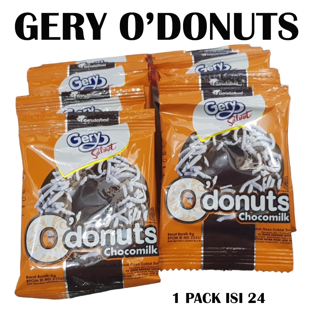 

GERY O'DONUTS CHOCOMILK ISI 24