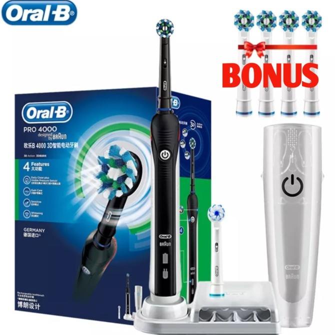 Oral B pro 4000 electric toothbrush