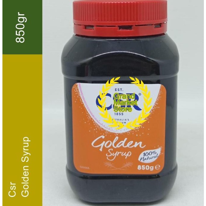 

CSR Golden Syrup 850gr 850 g Sirup Tebu Kuning 100% Natural Australia hen