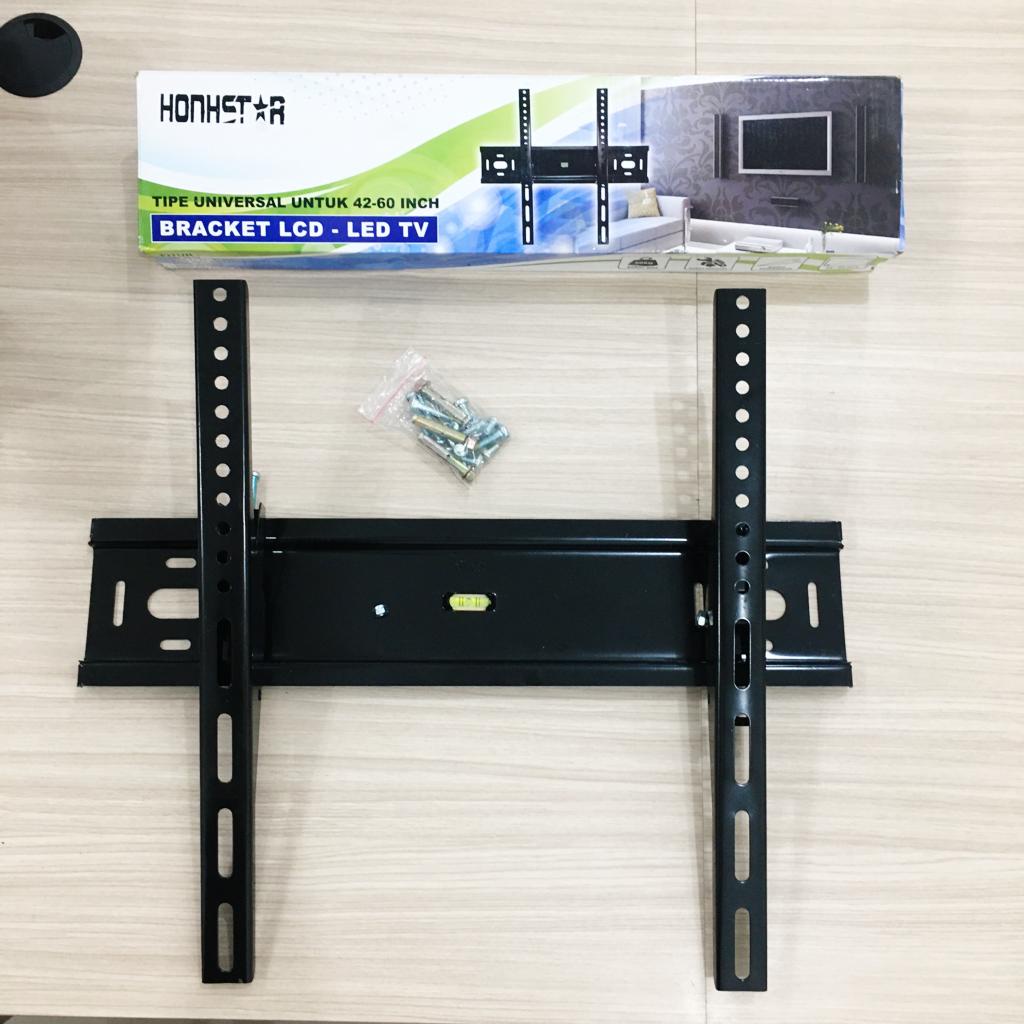 HONHSTAR BRACKET TV UNIVERSAL UKURAN BESAR DARI 42 - 60 inch
