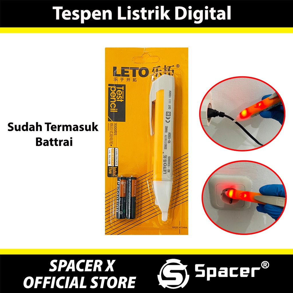 Tespen Listrik Digital Pendeteksi Kabel Putus