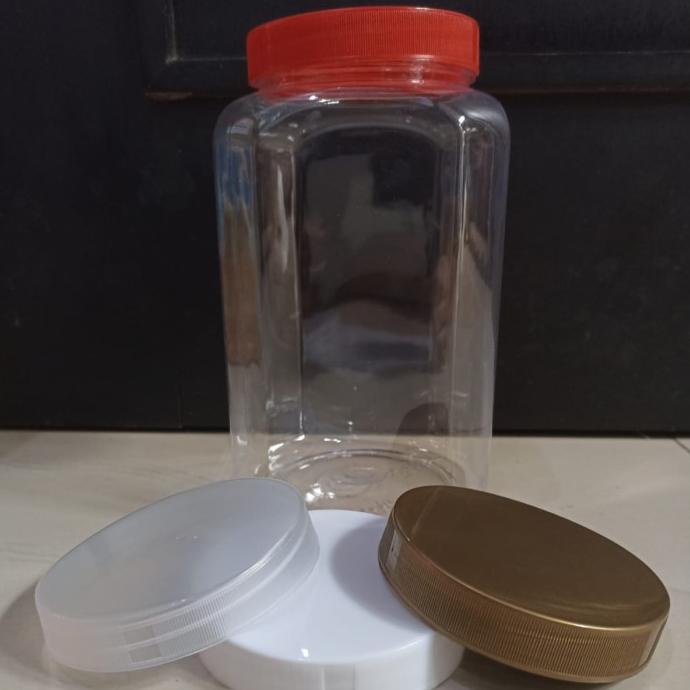 Toples Plastik Kotak Ikan 2 Liter Tinggi