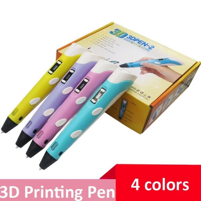 

Terlaris 3D Pen 5V 12V Pena 3 Dimensi Generation 2 Stereoscopic 3D Printing