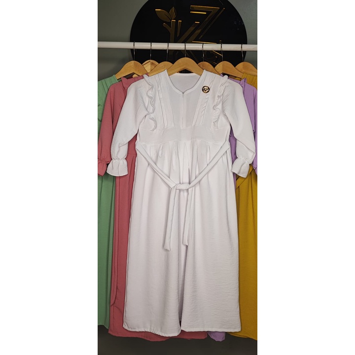 KADZ.ID - DRES IBU &amp; ANAK - GAMIS COUPLE - GAUN KEKINIAN - BAHAN CRINCLE