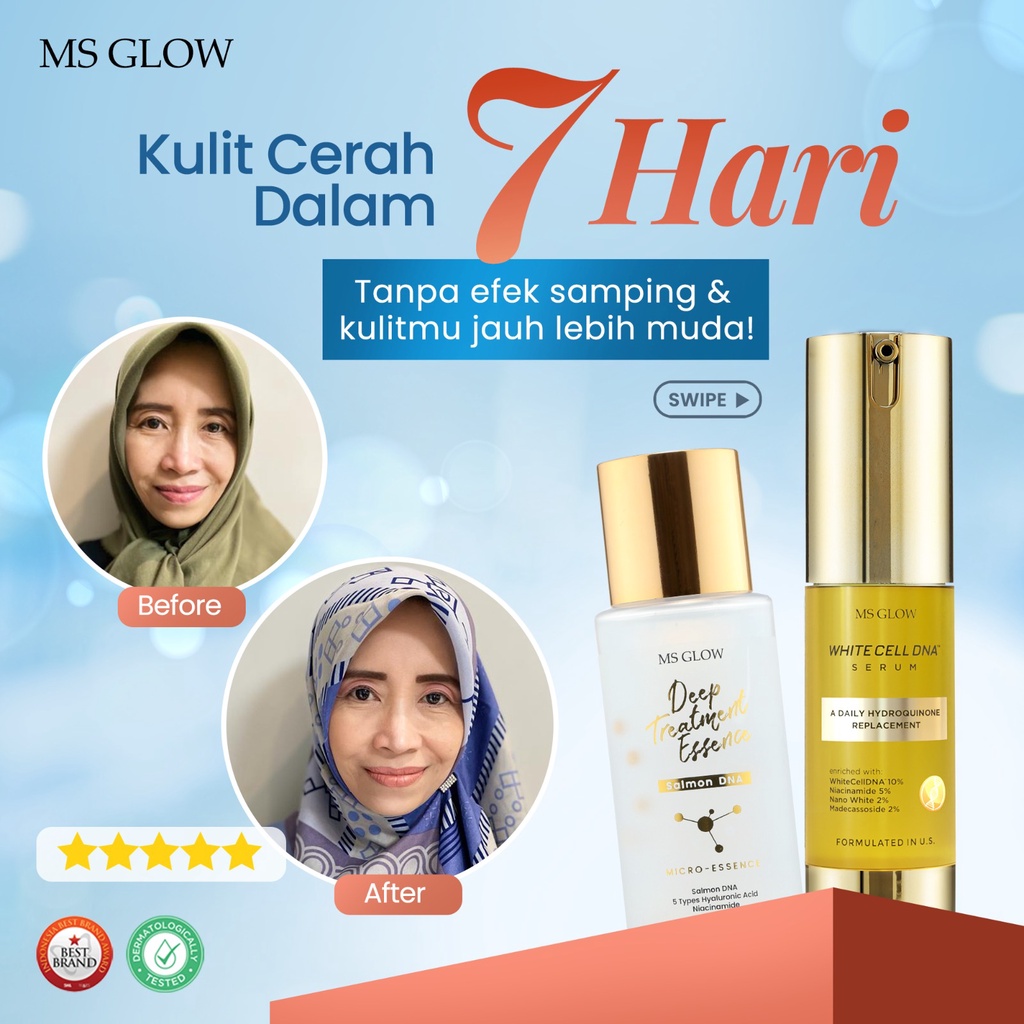 Ms Glow Serum White Cell DNA Original