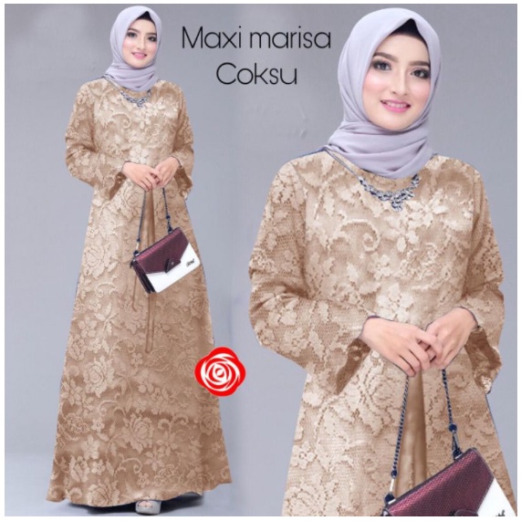 Buju Gamhis Sari Bsju Gmhis Perempuan Dris Bresmeet Rmaja Gmis Syarii Kekinian Pakaian Muslim Wanita