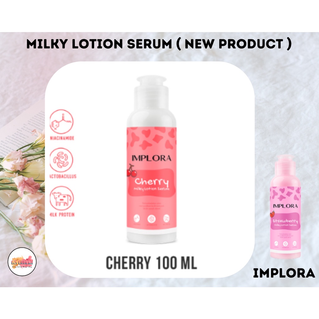 IMPLORA MILKY BODY LOTION 60 ML &amp; 100 ML