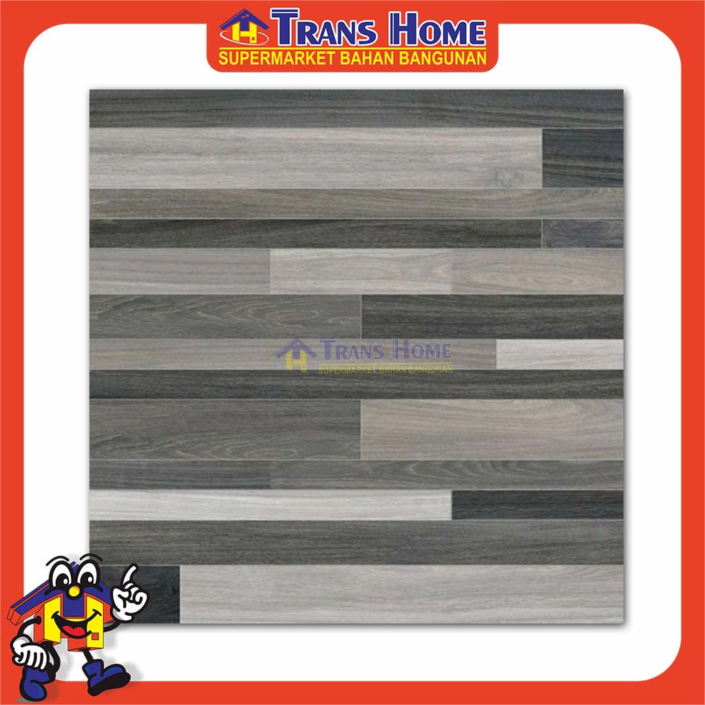 Keramik ASIA Oakland Grey Ukuran 40x40 cm **5 (ASIA)