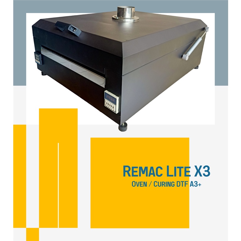 DTF CURING / OVEN DTF / CURING SABLON / HEATER DTF REMAC X3 38x50cm