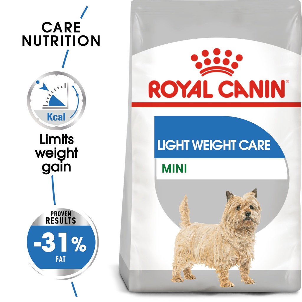 ROYAL CANIN MINI LIGHT WEIGHT CARE 1KG / MAKANAN ANJING MINI DEWASA