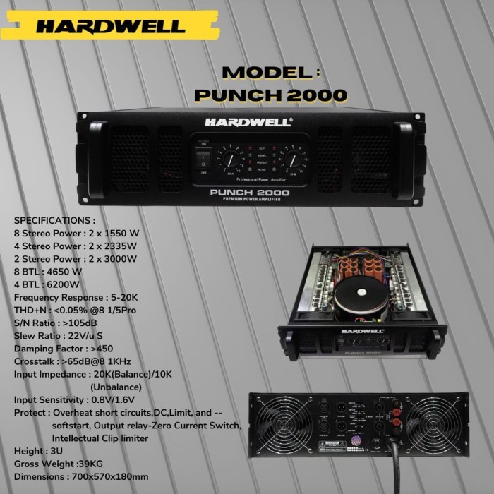 Hardwell Power punch 2000