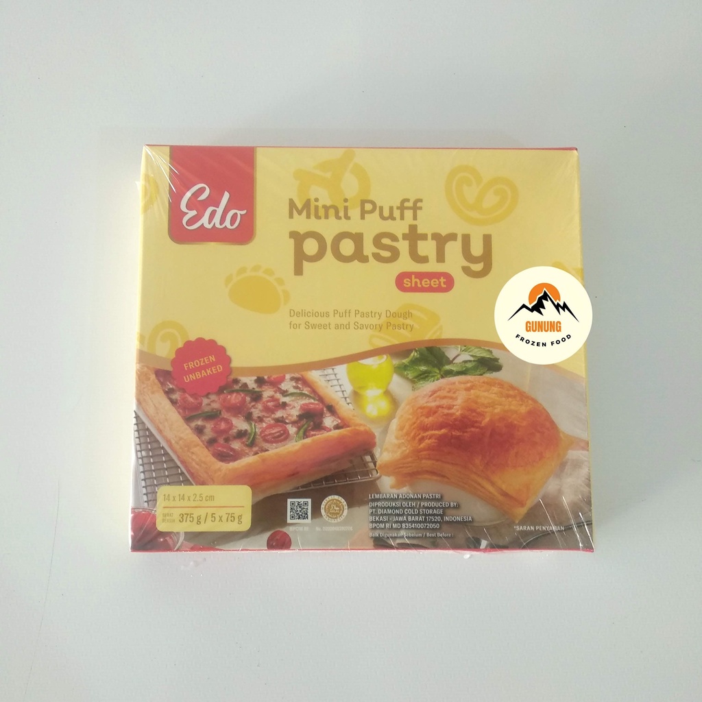 Edo Mini Puff Pastry 375gr