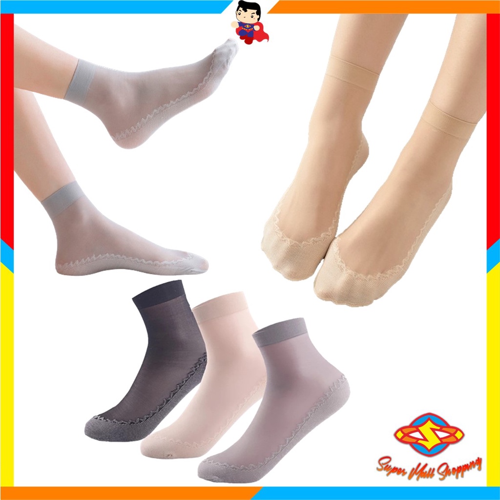 Jual SMS Kaos Kaki Wanita Model Stocking 6702 Kaos Kaki Pendek
