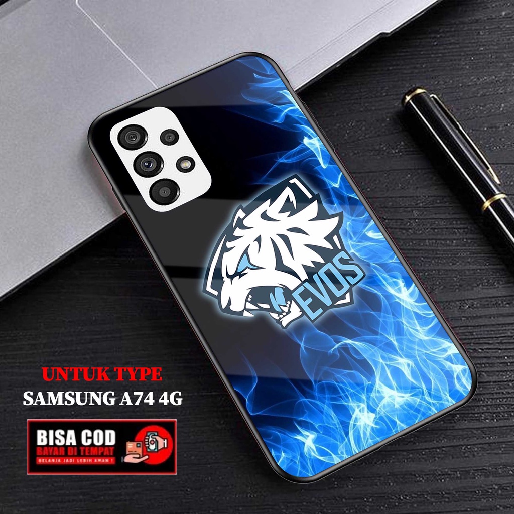 Case Samsung A74 4G - AGM CASE - Fashion Case hp Samsung A74 4G - Casing hp Samsung A74 4G - Silikon