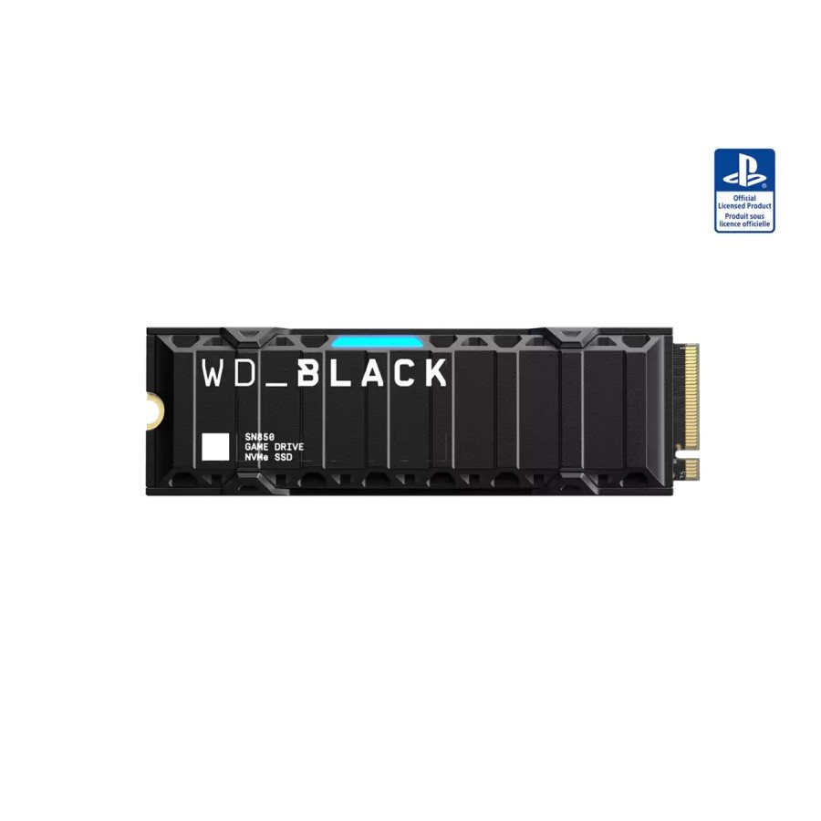 SSD WD Black SN850 1TB 2TB NVMe HEATSINK Works With PlayStation 5 or PC